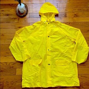 Vintage Wetskins Authentic Yellow Rain Coat